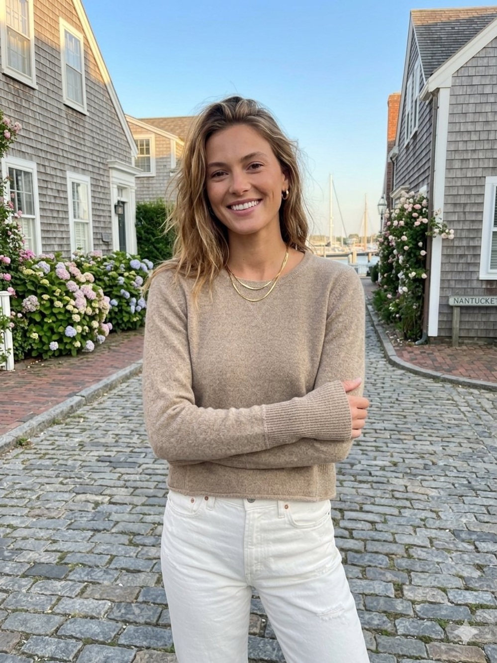 Athleta 100% Cashmere Cozy Crewneck Sweater (S)